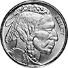 1 oz Buffalo Silver Round O