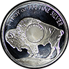 1 oz Sunshine Buffalo Round Rev