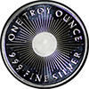 1 oz Sunshine Silver Round Rev