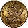 $10-liberty, MS62 Reverse