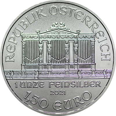 Backdated Silver Philharmonic Obv