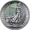 Britain Silver Britannias, BU Right