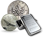 Buy Platinum Icon with assorted platinum coins and bars